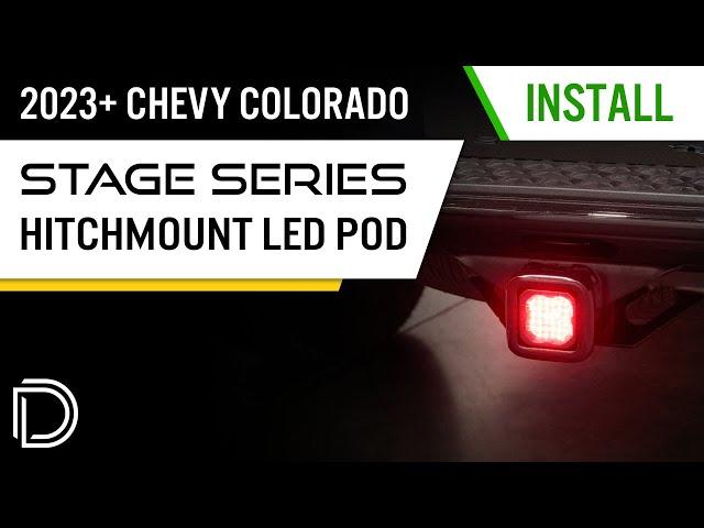 5-Minute Upgrade: 2023+ Chevy Colorado HitchMount LED Pod Reverse Kit Install | Diode Dynamics