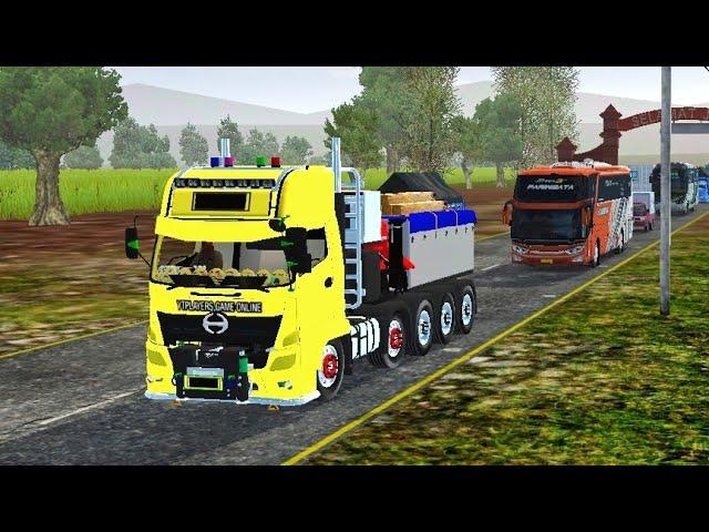 Bus Simulator Indonesia Hino 500 Heavy Transport Truck Mod - Android Gameplay