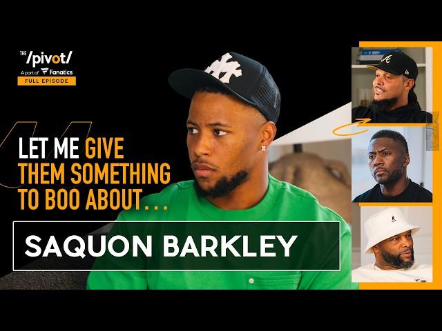 Saquon Barkley mindset, fueled by the Boo's, truth about Nick Sirianni & Philly culture | The Pivot