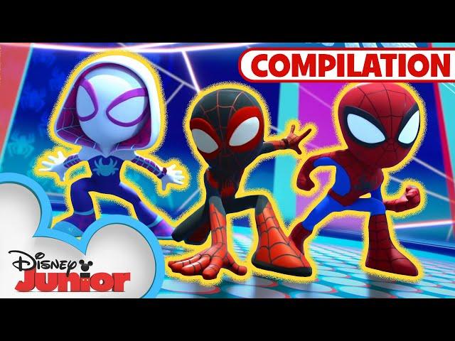 The Best of Season 1! | Marvel's Spidey and his Amazing Friends | @disneyjunior