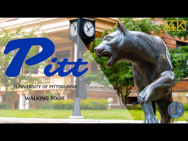 University of Pittsburgh [4K] Campus Virtual Tour ( 2021)