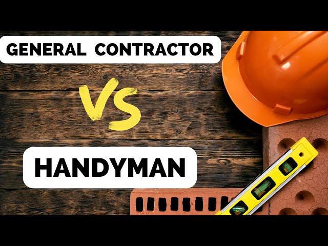 General Contractor (B) or Handyman (B2) : A STEP-BY-STEP GUIDE