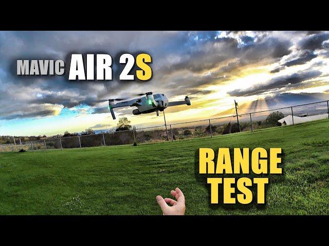 DJI Mavic Air 2S Range Test - How Far Will it Go? (Exploring Hidden Features)