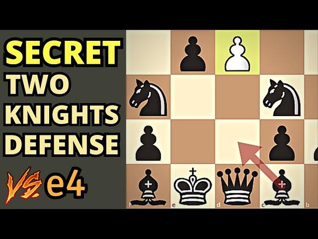 Uncommon Two Knights Defense Against e4 