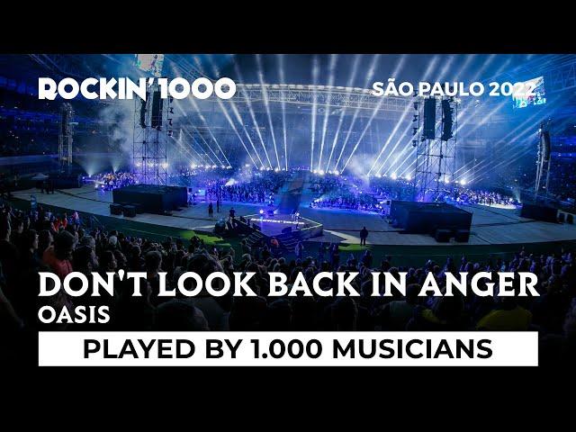 Don't look back in anger, Oasis with 1.000 musicians | São Paulo 2022