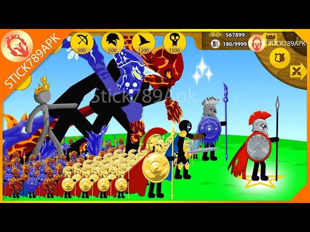 WAR OF ATREYOS, XIPHOS, FINAL BOSS LAVA, GRIFFON ICE GIANT | Stick War Legacy Mod | Stick789Apk