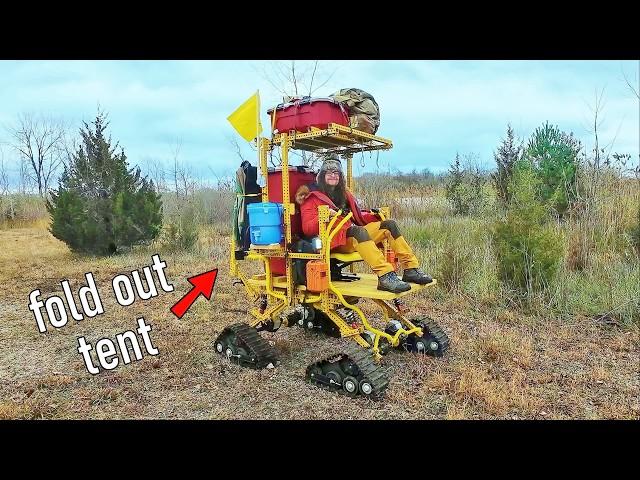 Building an Electric Rover From Scratch - Full Build + Overnight Camping Adventure