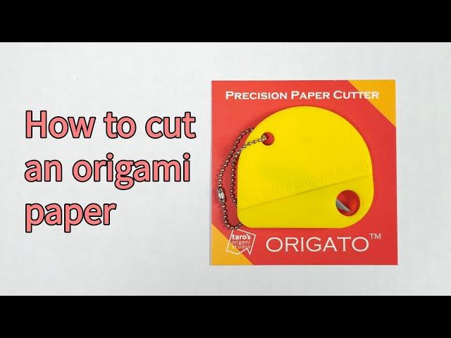 A new origami cutter - (Taro's Origami Studio) PRECISION PAPER CUTTER