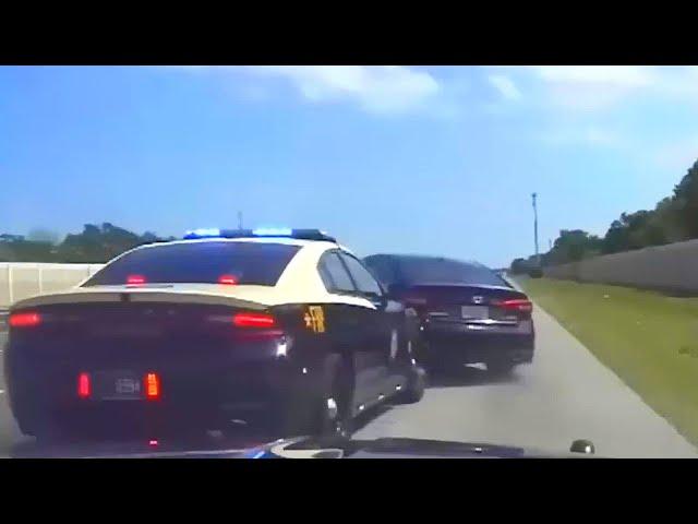 ALL BEST CHASES of 2023. High Speed Police Pursuit. TVI and Pit Maneuver.