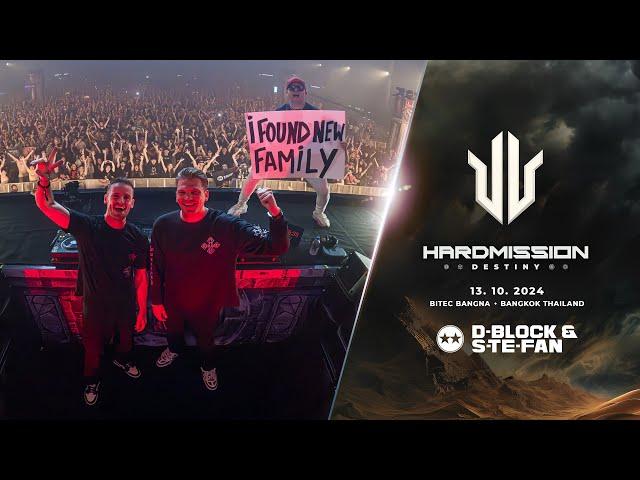 D-BLOCK & S-TE-FAN  HARDMISSION FESTIVAL BANGKOK 2024 [FULL 4K SET]