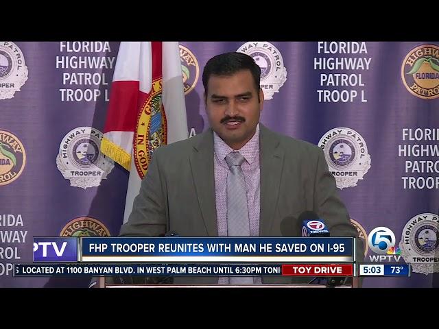 Trooper hit by car on I-95 in Martin County shares survival story, expresses thanks