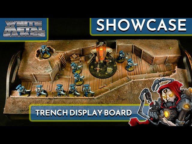 Trench Display Board For Sale by White Metal Games