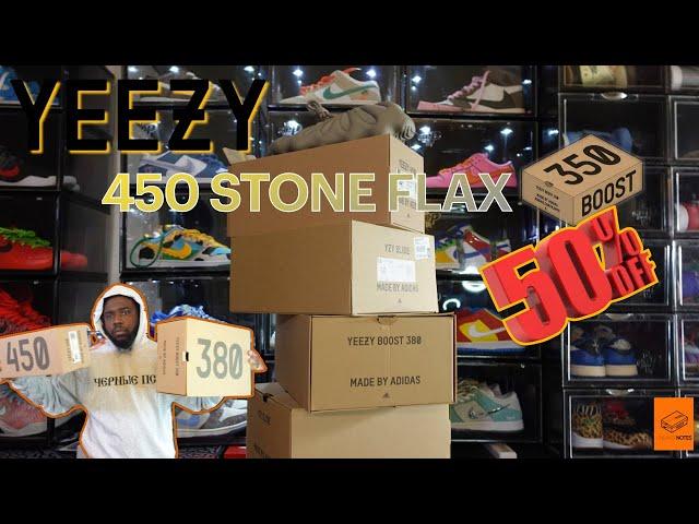 YEEZY 450 STONE FLAX RESTOCK REVIEW