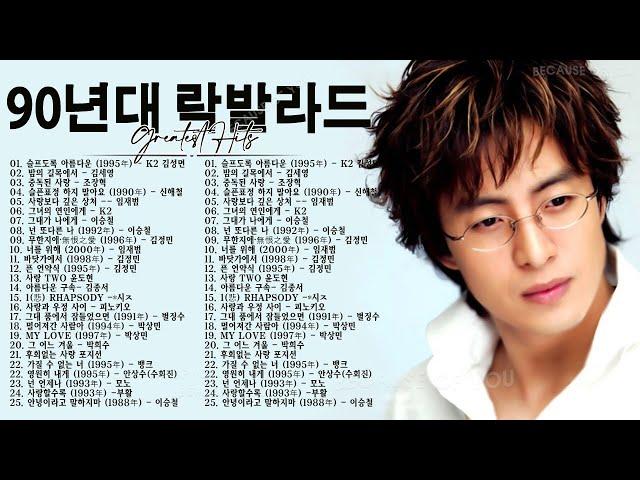 광고 없이 즐기는 락발라드 명곡  1990~2000년대 한국 락발라드 히트곡 모음 고음으로 마음을 울리는 락발라드