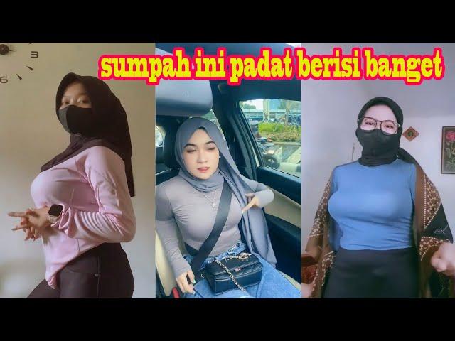 Wanita Berhijab Gede Banget Itunya,Ngecap Montok Mantap