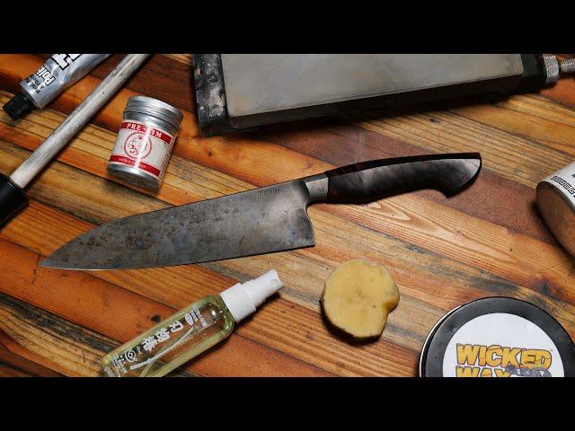 A Masterful Guide to Carbon Steel Knife Care