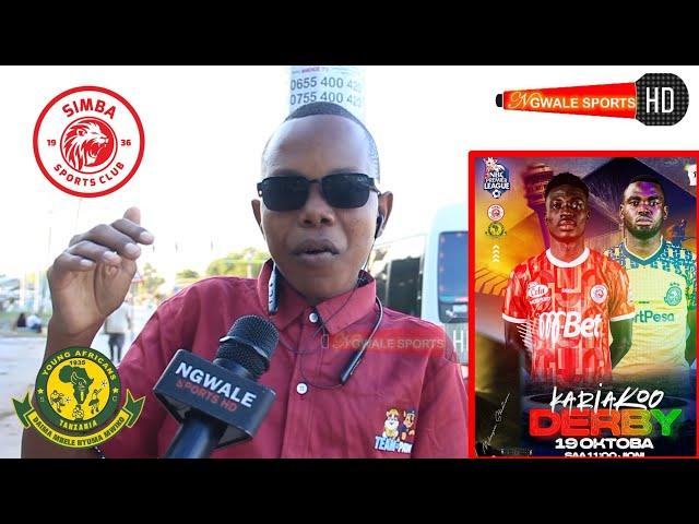 DOGO YUSUPH KWENYE MAZOEZI KUTANGAZA DERBY SIMBA vs YANGA