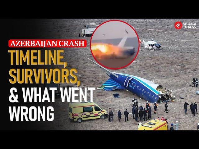 Minute-by-Minute Account: Azerbaijan Airlines Flight’s Fatal Emergency Landing | Plane Crash