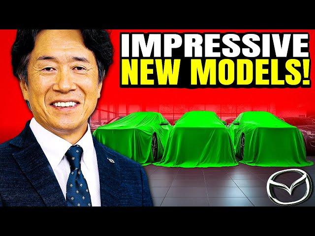 Mazda CEO Announces 5 NEW Mazda Models For 2025 & WOWS Everybody!