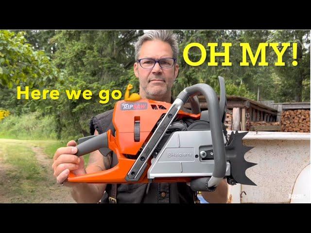 Unboxing The Husqvarna 572 xp G , What a Chainsaw should be!