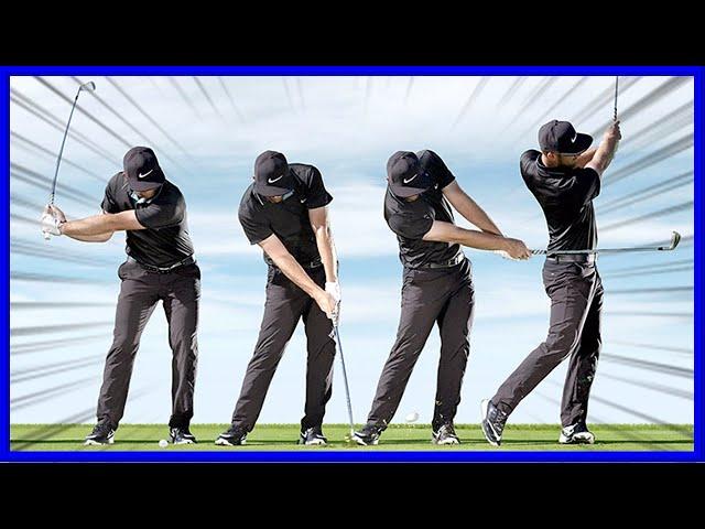 Various Iron Down-Blow Slow Motion Swings of World Top 10ㅣFront View