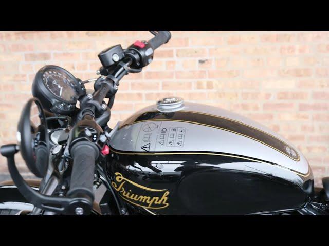 2025 Triumph Bobber Icon Edition walkaround