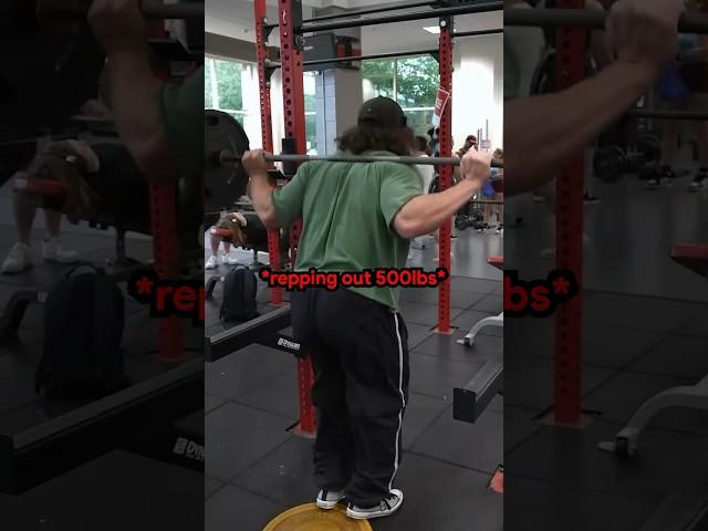 Sam Sulek's VIRAL Squat 