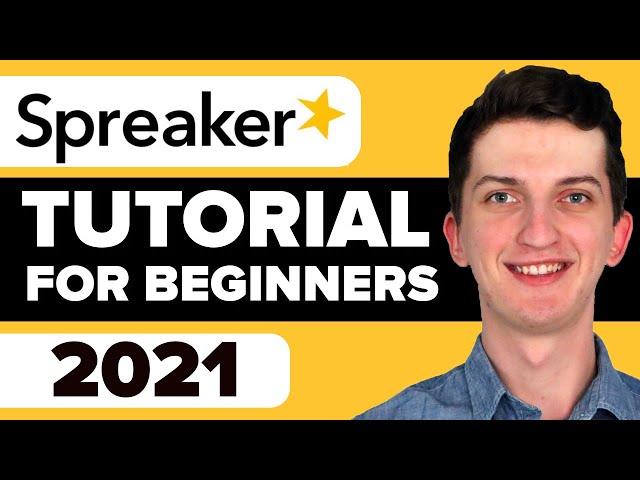 Spreaker Tutorial For Beginners 2022 - How To Use Spreaker for Uploading Podcasts!