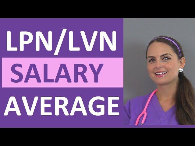 LPN Salary | LVN Salary | Licensed Practical Nurse Salary, Income