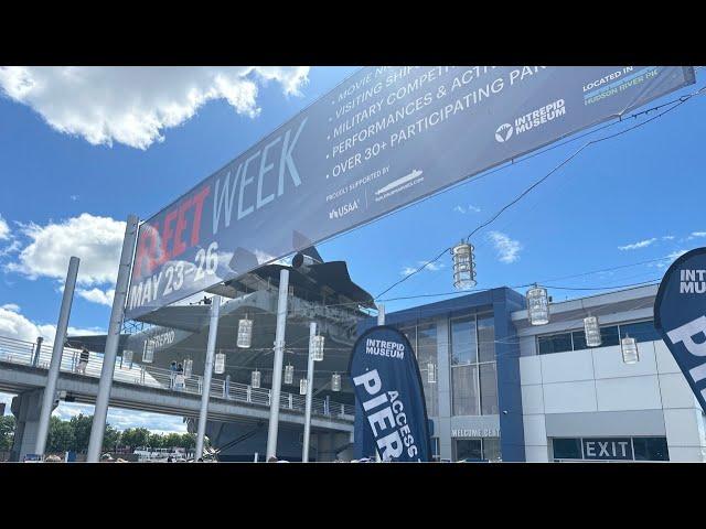 New York City Pier 86 Fleet Week Walking Tour | Memorial Weekend