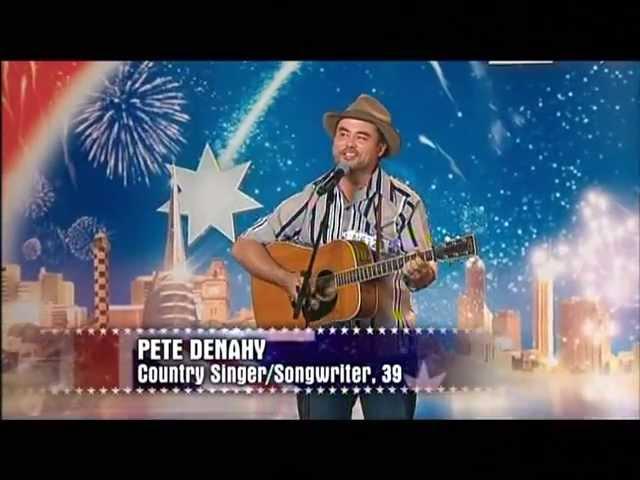 Pete Denahy - Australia's Got Talent 2012 audition 6 [FULL]