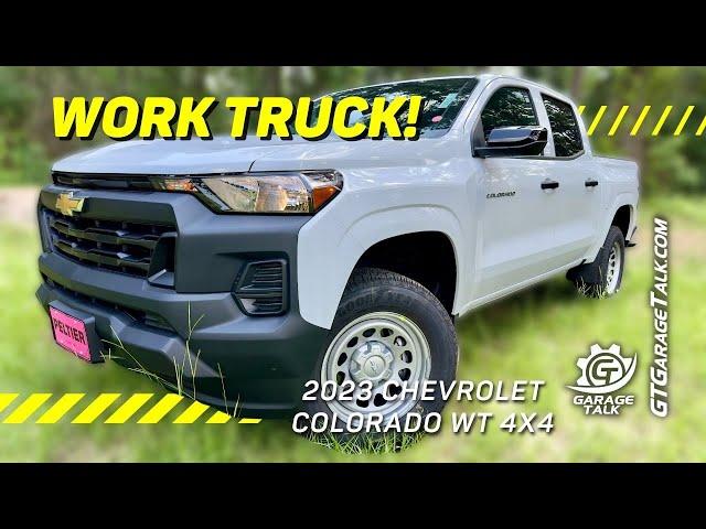 2023 Chevrolet Colorado WT Quick Tour