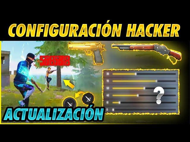 10 CONFIGURACIONES PERFECTAS  para LEVANTAR MIRA en la NUEVA ACTUALIZACION de Free Fire 