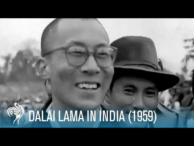 Dalai Lama In India (1959) | British Pathé