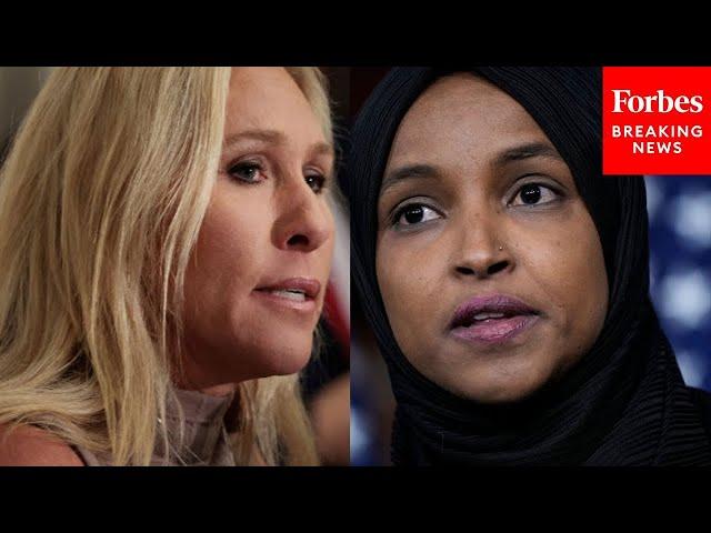 JUST IN: Marjorie Taylor Greene Defends Removal Of Ilhan Omar From House Foreign Affairs Committee