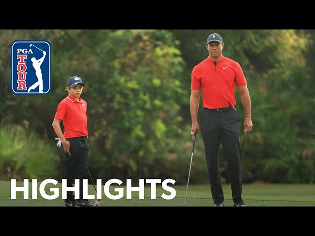 Tiger and Charlie Woods’ team highlights from PNC Championship | 2020