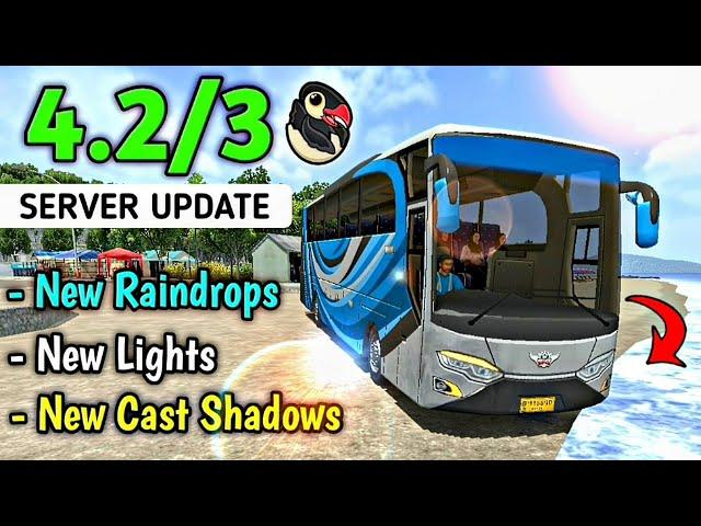 New Update 4.2/3!| New Changes and Glitches! Bus Simulator Indonesia | Bus Game