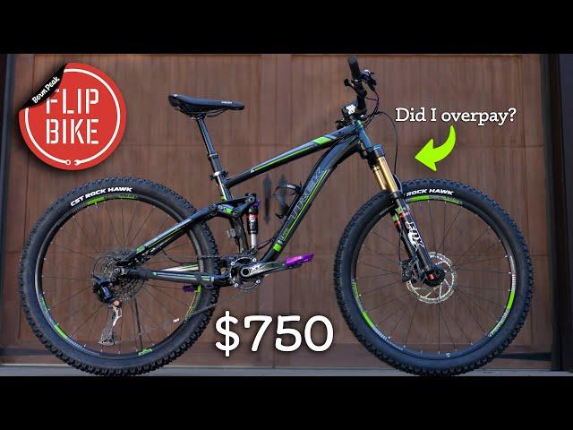 Tired Trek Full Suspension gets absolutely overhauled! - Flip Bike