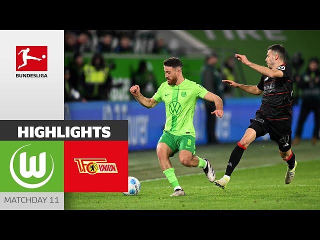 Wolfsburg With A Close Win! | VfL Wolfsburg - 1. FC Union Berlin 1-0 | Highlights | Bundesliga 24/25