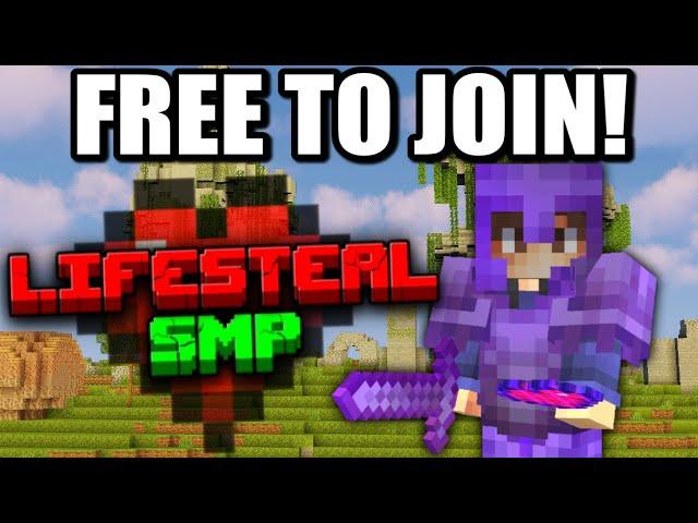 Public Minecraft Lifesteal SMP (free to join!)