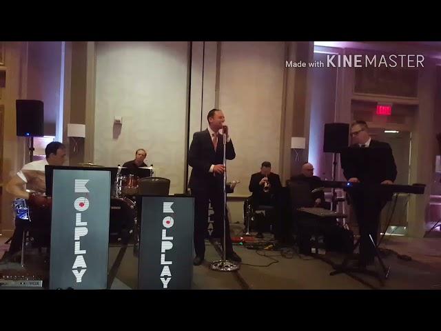 Shloime Kaufman singing Boee V'Shalom (Hallelujah Cover) with Kolplay