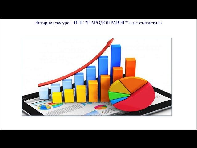 Интернет ресурсы ИПГ "НАРОДОПРАВИЕ" и их статистика