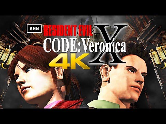 Resident Evil Code Veronica X  4K/60fps  Longplay Walkthrough Gameplay No Commentary