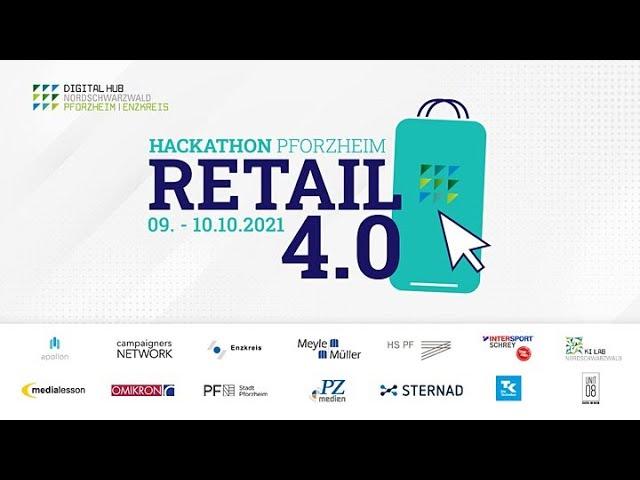 Aftermovie Hackathon Pforzheim / Enzkreis 2021 | Retail 4.0