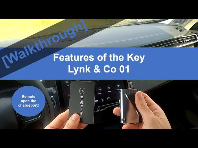 Features of the Lynk & Co 01 Key