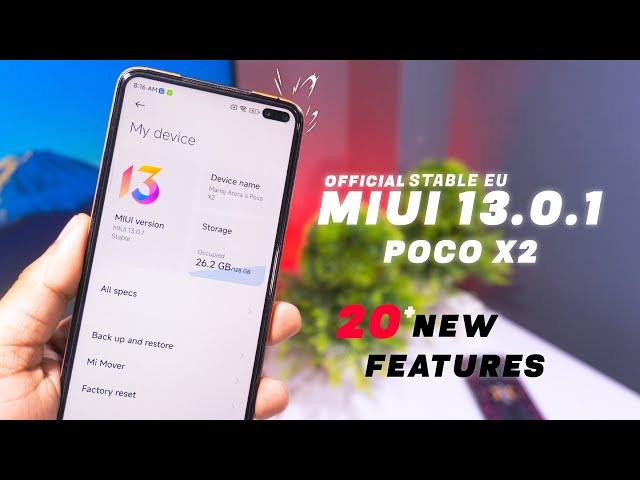 Stable MIUI 13.0.1 for Poco X2 | Android 12 MIUI 13 Eu for Poco X2 Review, New Cool features |️