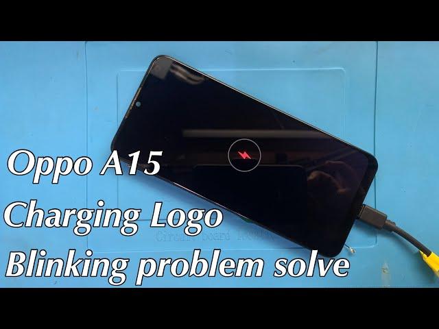 Oppo A15 Charging Logo Blinking Problem solutions | oppo charging problem solve 100% working