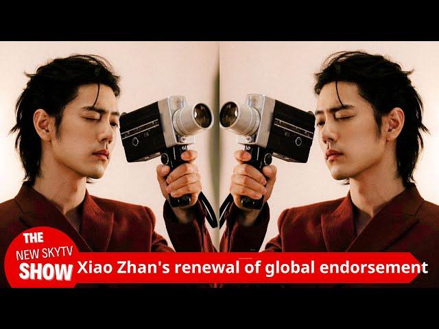 Xiao Zhan's renewal of global endorsement has set off a storm on the Internet! "Mosen Glasses" offic