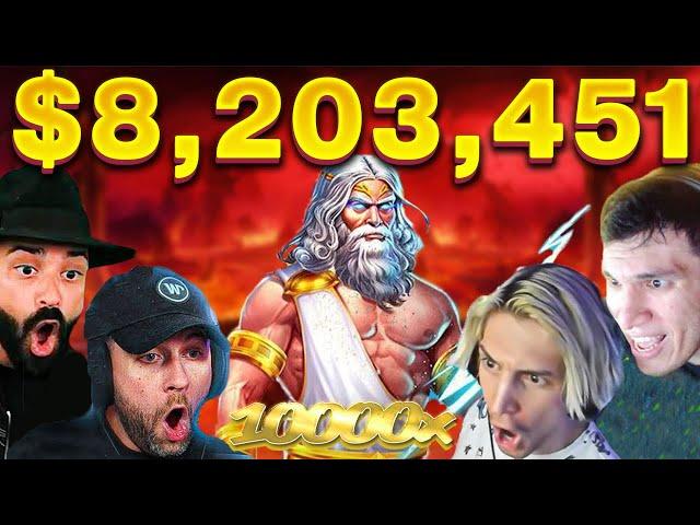 BIGGEST SLOT WINS OF THE WEEK (Roshtein, xQc, Trainwreckstv) - #52