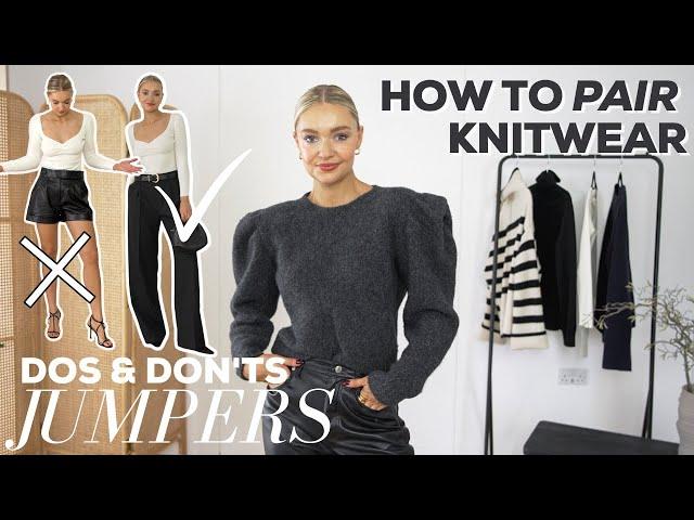 DOS AND DON'TS OF KNITWEAR | A Comprehensive Guide on Pairing Different Shapes of Jumpers